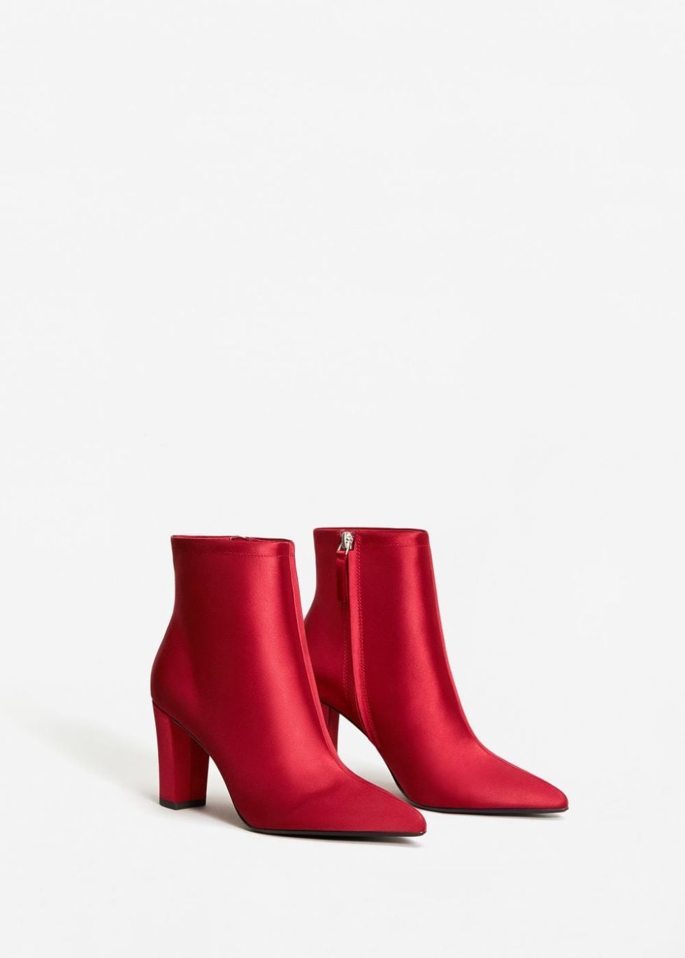 Footwear, Red, Boot, Shoe, Pink, Joint, Leg, Magenta, High heels, Leather, 