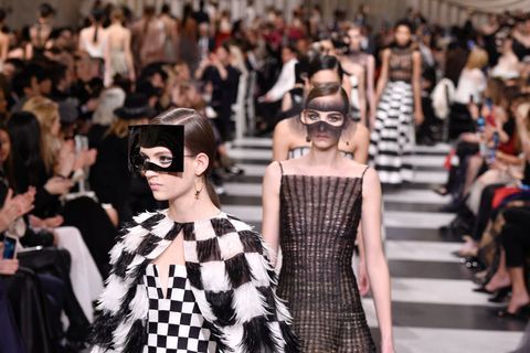 Models walk the runway during the Christian Dior Spring Summer 2018 show as part of Paris Fashion Week on January 22, 2018 in Paris, France | ELLE UK