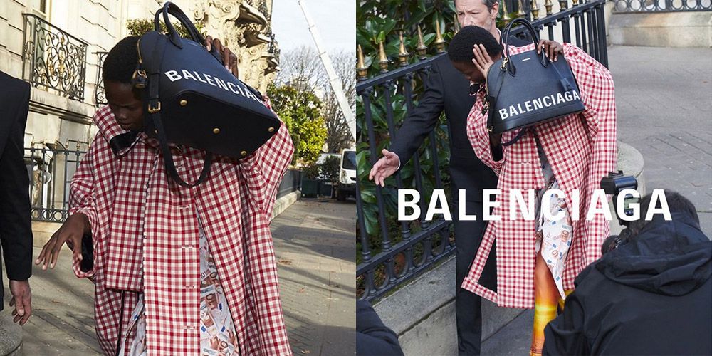 gevangenis Caius Paar Balenciaga's modecampagne voor spring/summer 2018 is Olsen-twin material