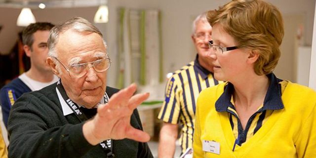 Ter nagedachtenis van de overleden IKEA-oprichter Ingvar Kamprad.