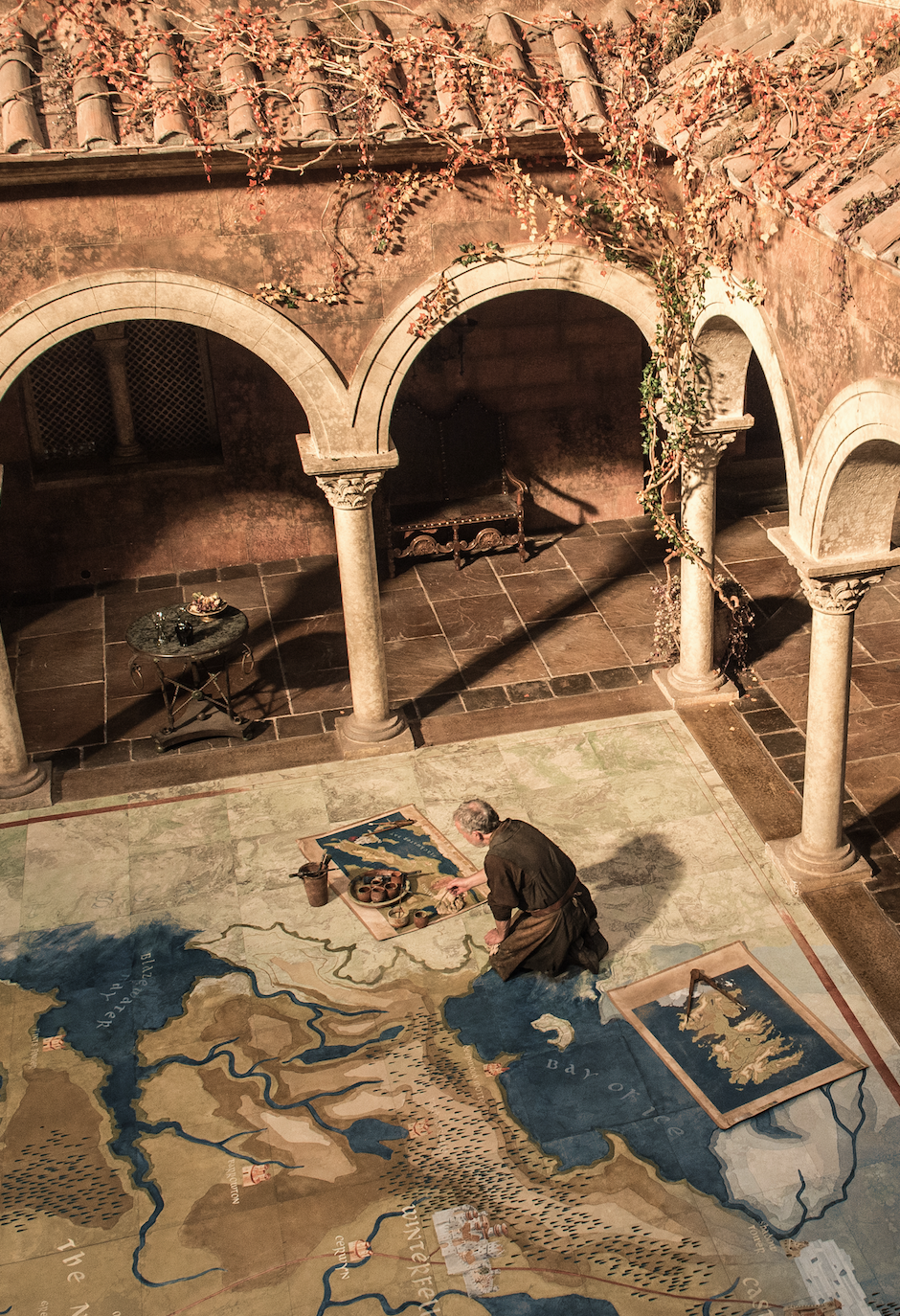 Game of Thrones, S7E1: A map in Kings Landing