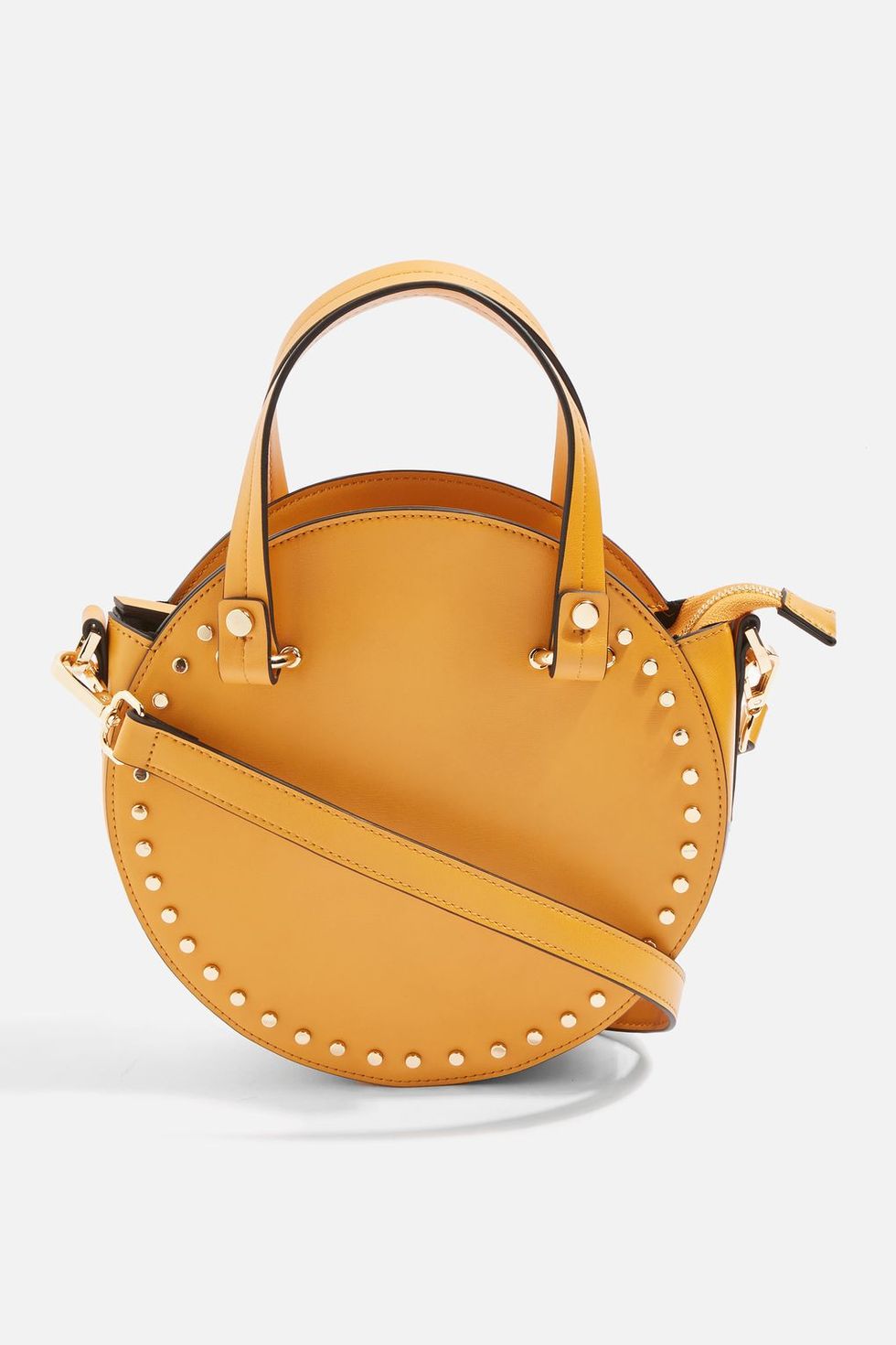 Handbag, Bag, Fashion accessory, Leather, Yellow, Tan, Shoulder bag, Brown, Beige, Tote bag, 