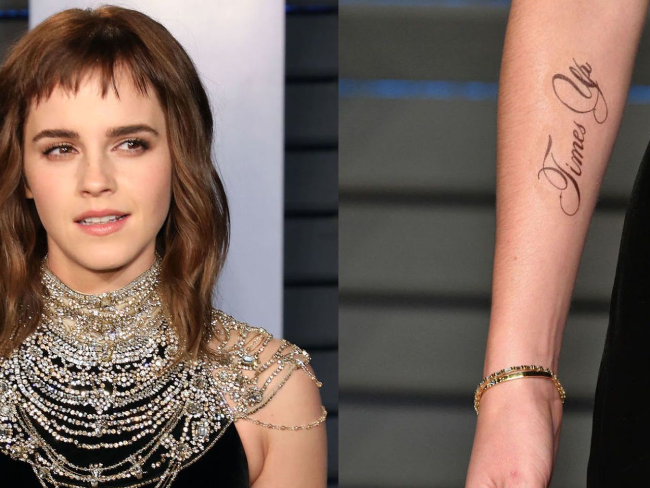Emma Watson Debuted a Brand-New New #TimesUp Tattoo - PureWow