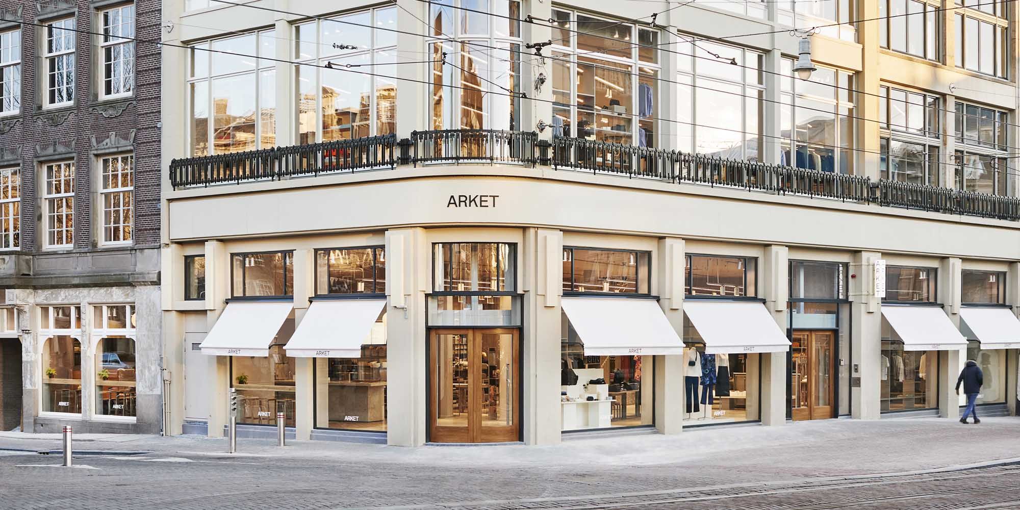 Arket: alles wat je moet weten de drie verdiepingen tellende nieuwe in Amsterdam