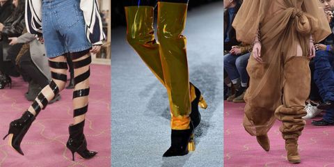 Footwear, Clothing, Fashion, Knee-high boot, Yellow, Leg, Boot, Riding boot, Knee, Thigh, 