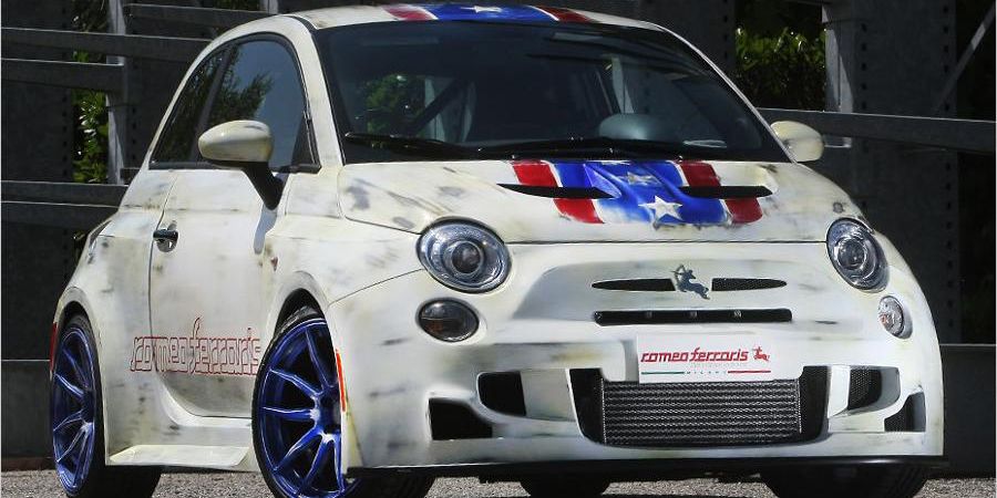 Fiat 500 Cinquone 210 By Romeo Ferraris Capitan America