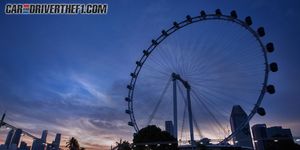 Ferris wheel, Nature, Sky, Daytime, Urban area, Metropolitan area, Infrastructure, Metropolis, Architecture, City, 