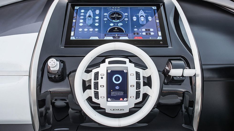 Vehicle, Steering wheel, Motor vehicle, Car, Steering part, Center console, Plant, Hybrid vehicle, 