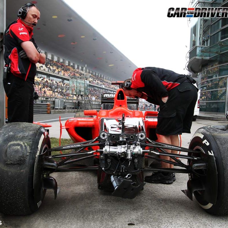 Se filtran maquetas del coche de Marussia de 2015