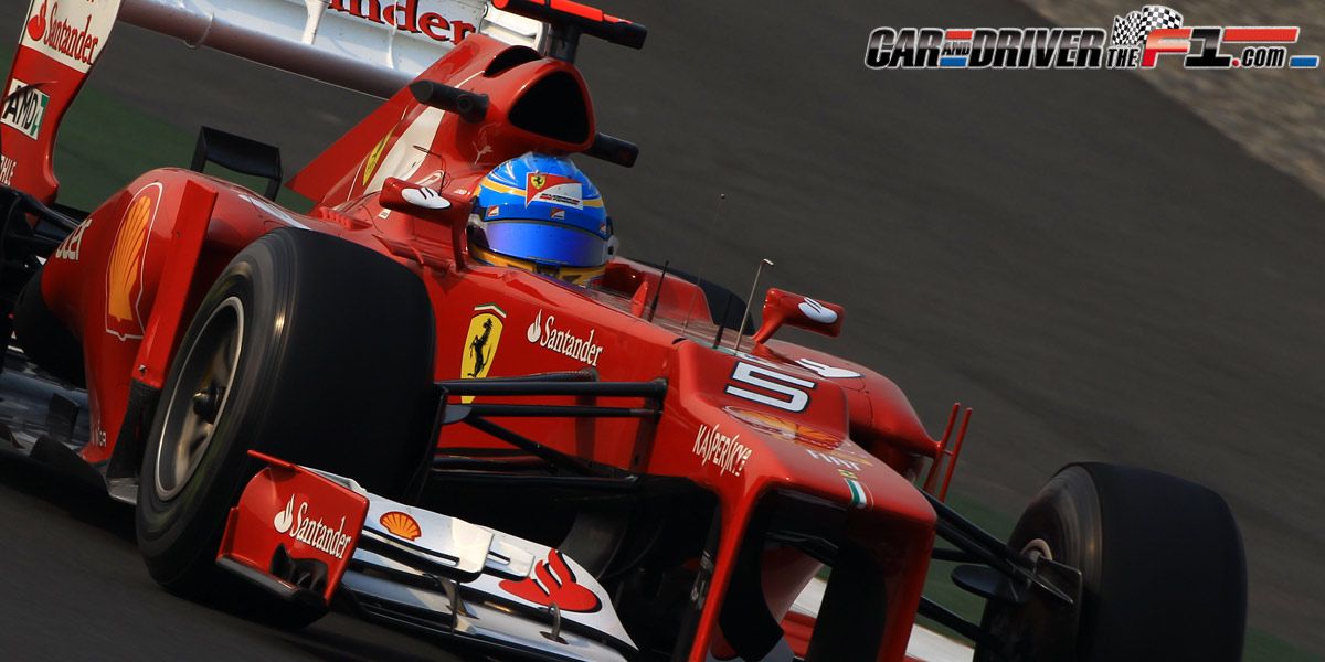 Entrenamientos GP de India F1 2012 - equipo Ferrari