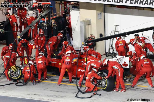 Red, Carmine, Team, Sports gear, Crew, Pit stop, Race track, 
