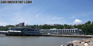 Waterway, Bank, Real estate, Reservoir, Channel, Commercial building, Rubble, Cumulus, Mixed-use, River, 