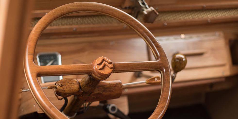 Wood, Steering wheel, Iron, Metal, Steering part, Classic, Rust, Handle, Steel, Household hardware, 