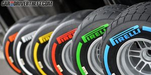 Automotive tire, Automotive design, Automotive wheel system, Synthetic rubber, Rim, Tread, Logo, Formula one tyres, Font, Auto part, 