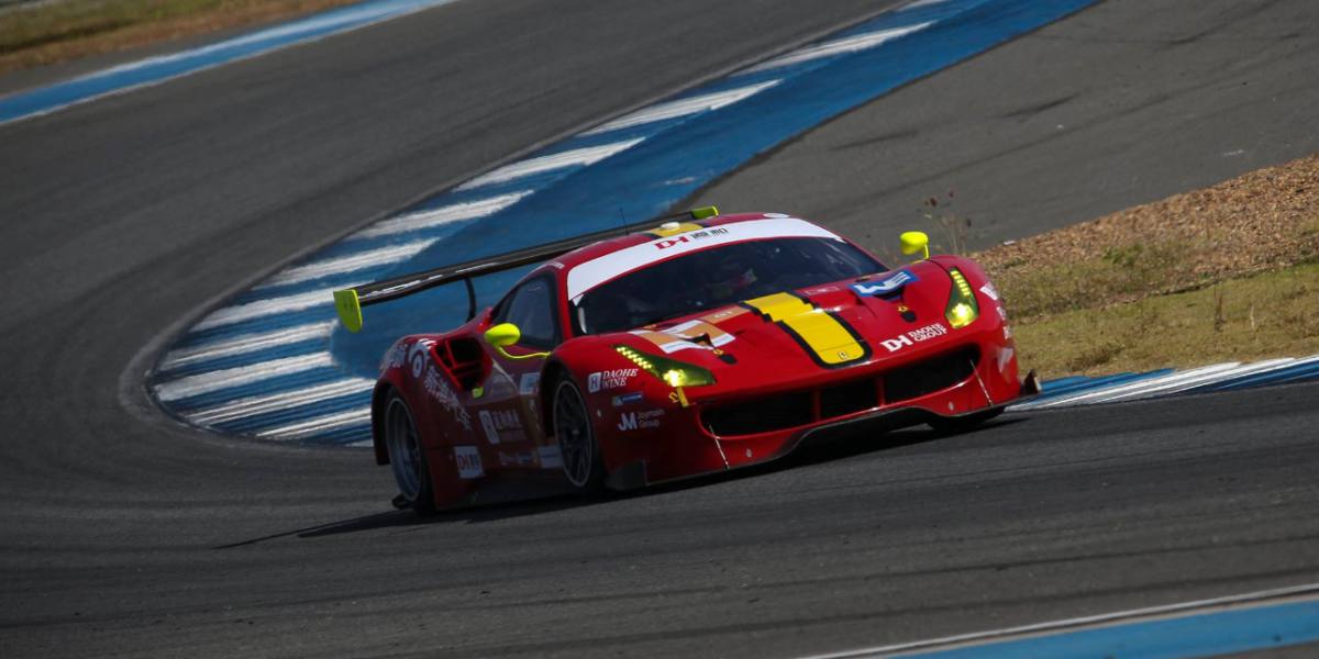 Alex Riberas ya gana con Ferrari