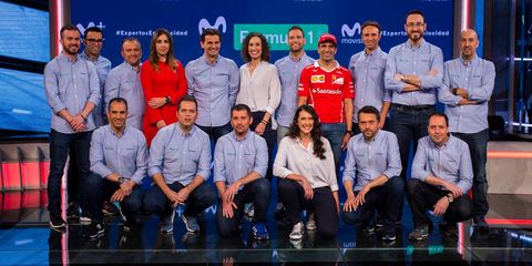 Movistar F1 Presento Su Equipo Para La Temporada 17