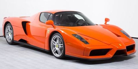 El Unico Ferrari Enzo Naranja Esta En Venta