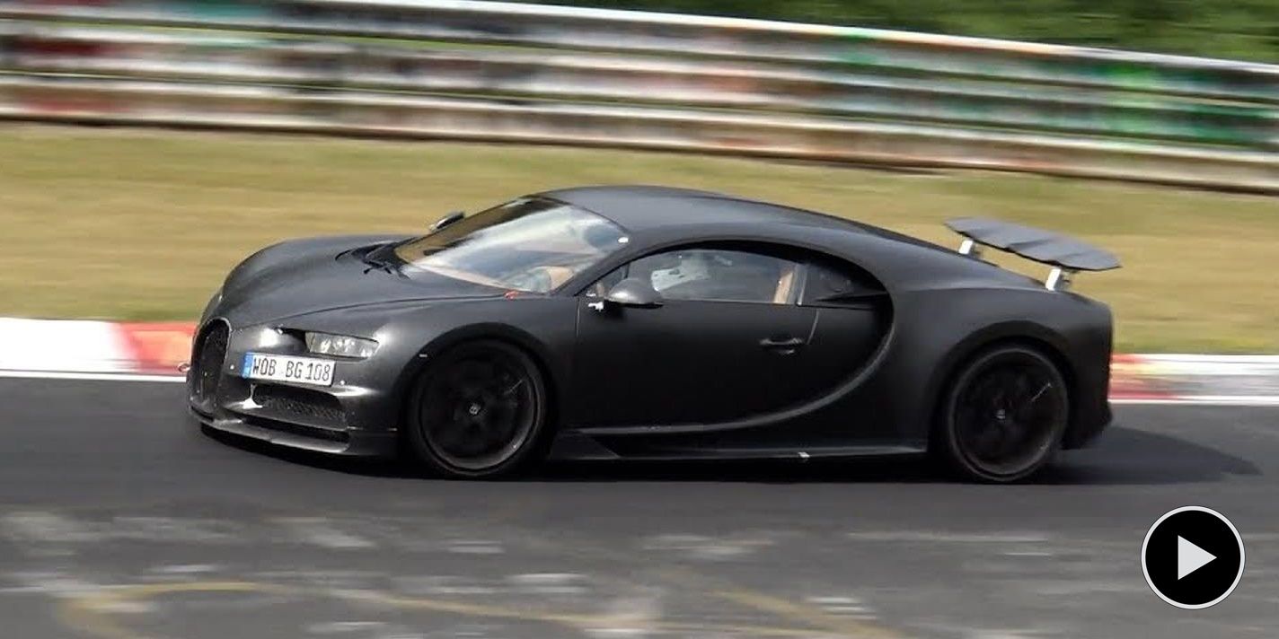 bugatti verde y negro