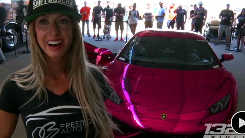 Te presentamos a la mujer más rápida del mundo y a su Lamborghini