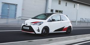 land vehicle, vehicle, car, motor vehicle, toyota, automotive design, hatchback, city car, toyota yaris, wheel,