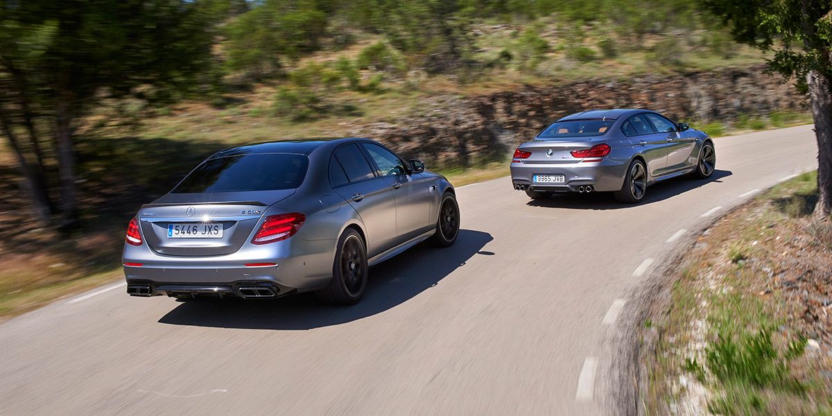 Bmw M6 Gran Coupe Cs Frente A Mercedes Amg E 63s Un Final De Infarto