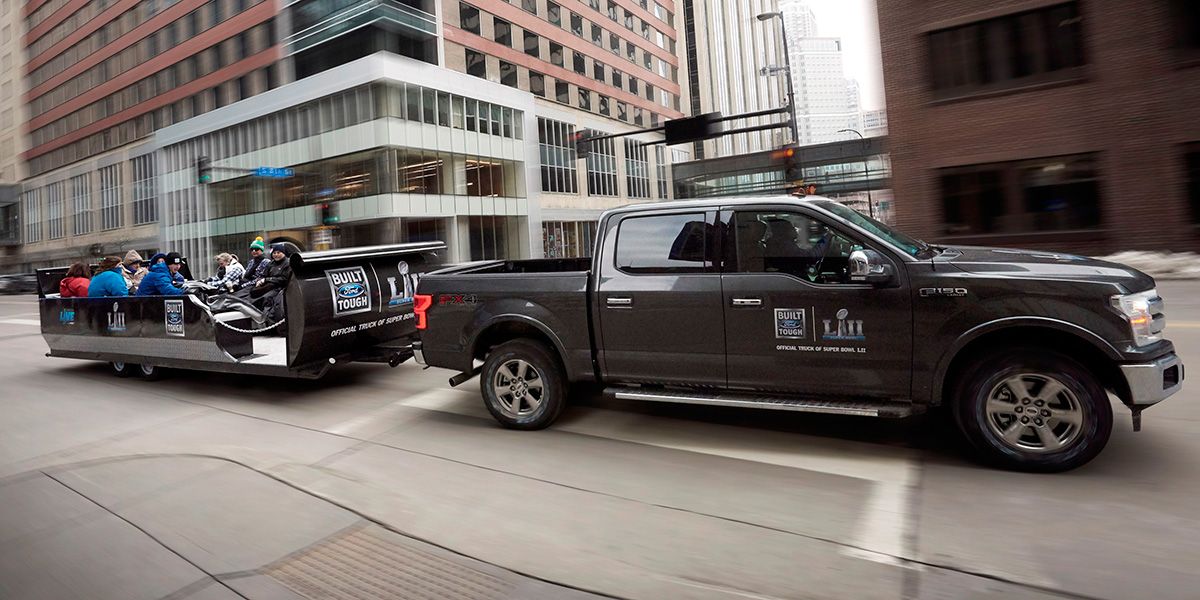 Mira como llevará Ford a los aficionados a la Super Bowl 2018