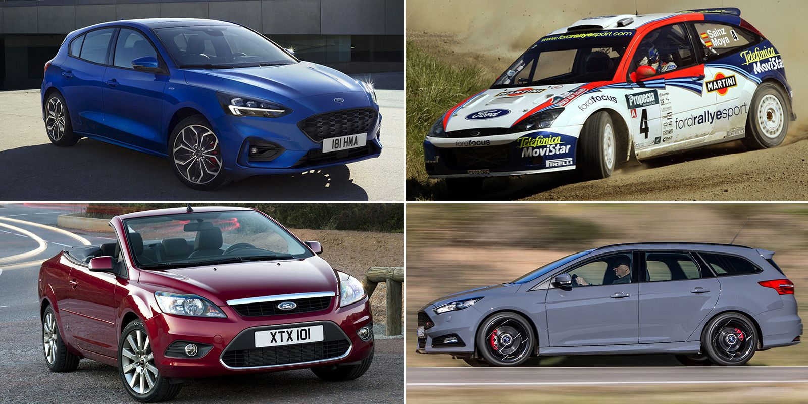 Ford Focus 1998-2018: 20 Años De Evolución En Imágenes