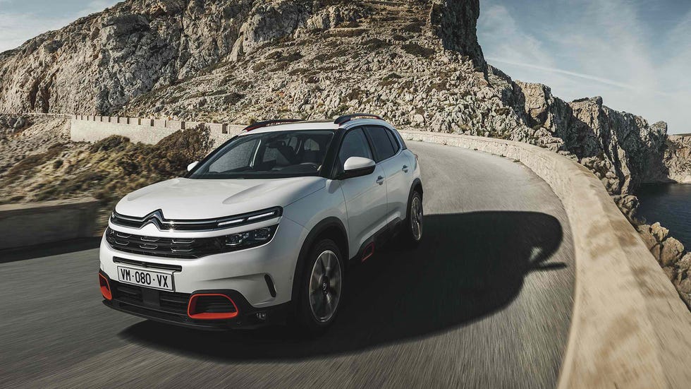 citroën c5 aircross   delantera en carretera