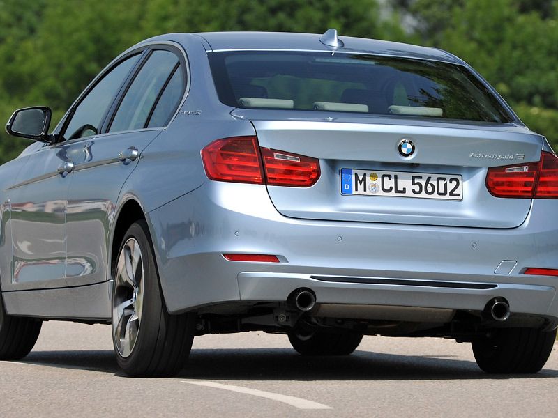  Al volante del BMW ActiveHybrid    Acelerando el cambio