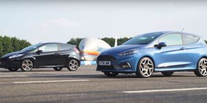 Land vehicle, Vehicle, Car, Hatchback, Automotive design, Ford fiesta, Ford motor company, Hot hatch, Ford, City car, 
