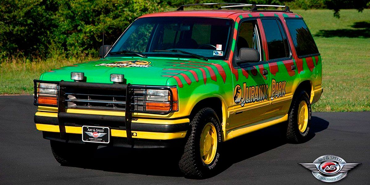  A la venta este Ford Exporer de Jurassic Park por  .  euros
