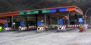 Building, Transport, Filling station, Train station, Vehicle, 