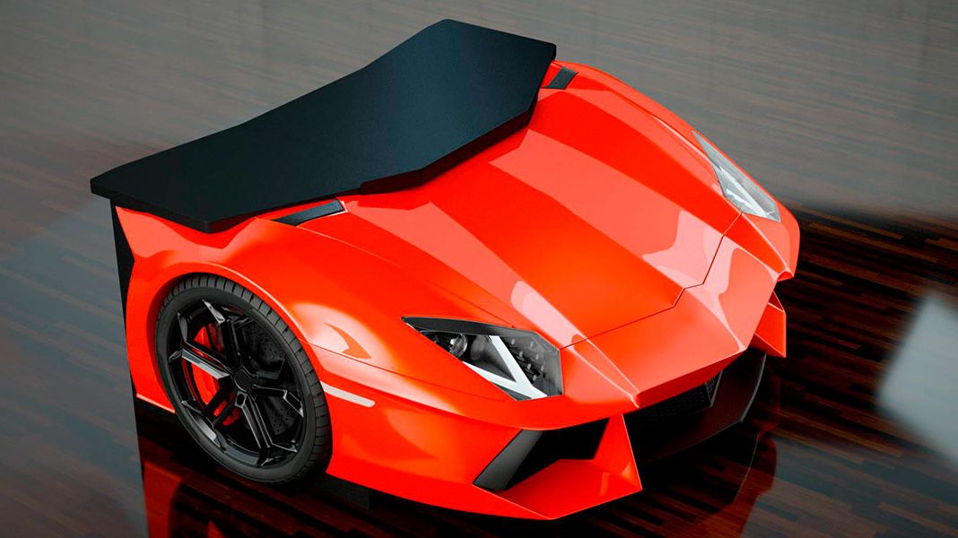 Este escritorio Lamborghini Aventador es lo último para tu oficina