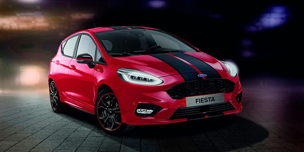 Ejército difícil rock Ford le da un color aún más deportivo al Fiesta ST-Line con las Red & Black  Edition