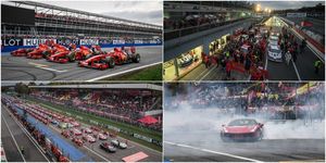 Race track, Race of champions, Sport venue, Motorsport, Vehicle, Sports car racing, Race car, Racing, Auto racing, Pit stop, 