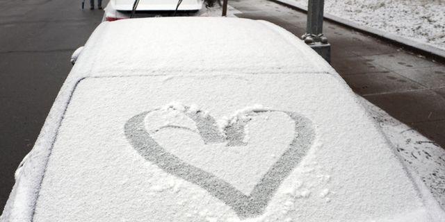 Sand, Heart, Snow, Concrete, Vehicle, 