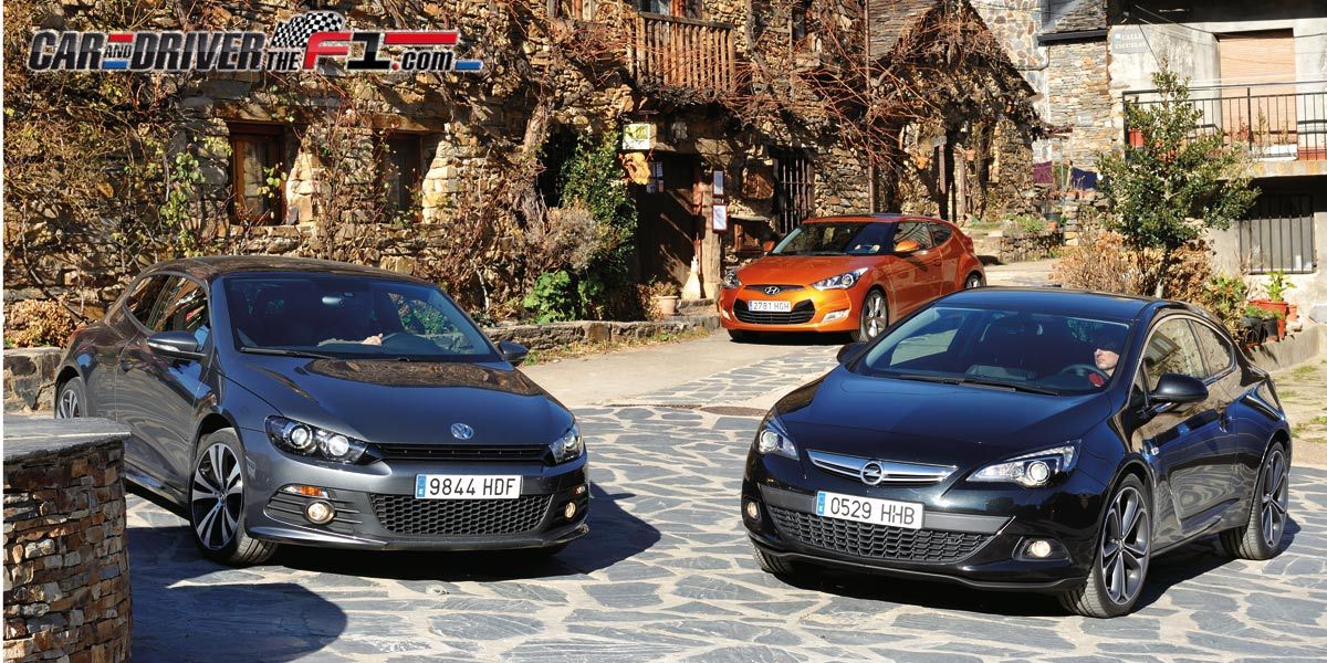 Primitivo Armonía Sentimiento de culpa Opel Astra GTC - Hyundai Veloster - VW Scirocco: Compactos con alma de cupé