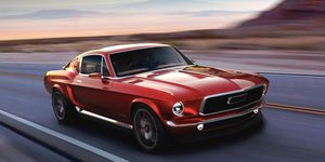 Land vehicle, Vehicle, Car, Muscle car, Automotive design, Motor vehicle, First generation ford mustang, Sports car, Classic car, Pony car, 