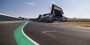 Race track, Asphalt, Sport venue, Road, Lane, Road surface, Infrastructure, Highway, Sky, Architecture, 