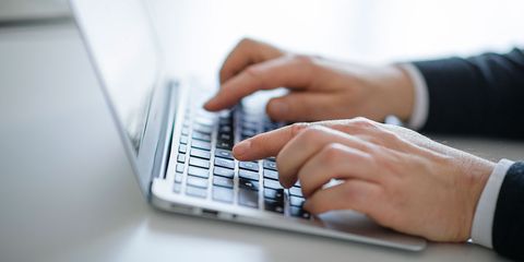 Computer keyboard, Typing, Hand, Finger, Technology, Electronic device, Gesture, Software engineering, Nail, Office equipment, 