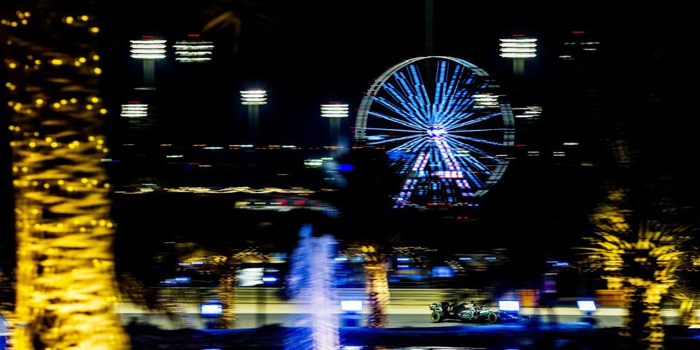 Ferris wheel, Reflection, Landmark, Water, Night, Tourist attraction, Light, Wheel, Lighting, Metropolis, 