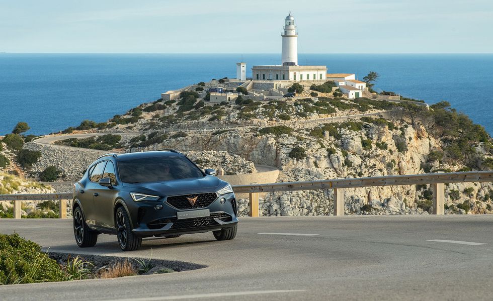 El Cupra Formentor conoce sus origenes en este viaje a Mallorca