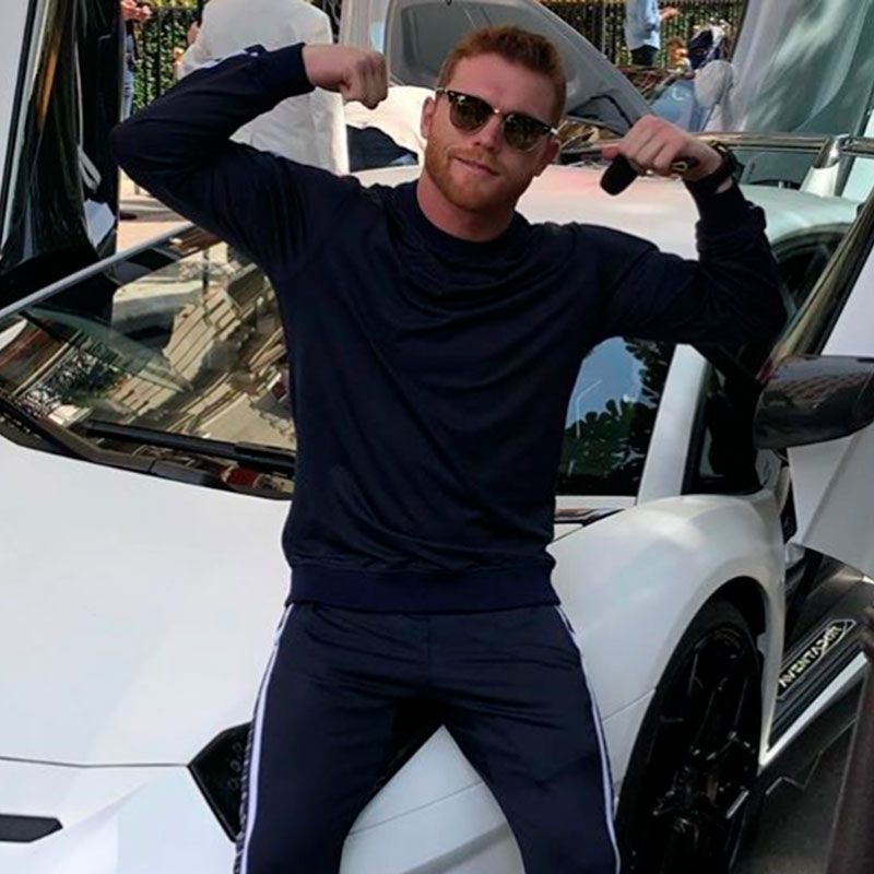 Canelo' Álvarez se graba conduciendo a toda velocidad su Lamborghini en  Mónaco