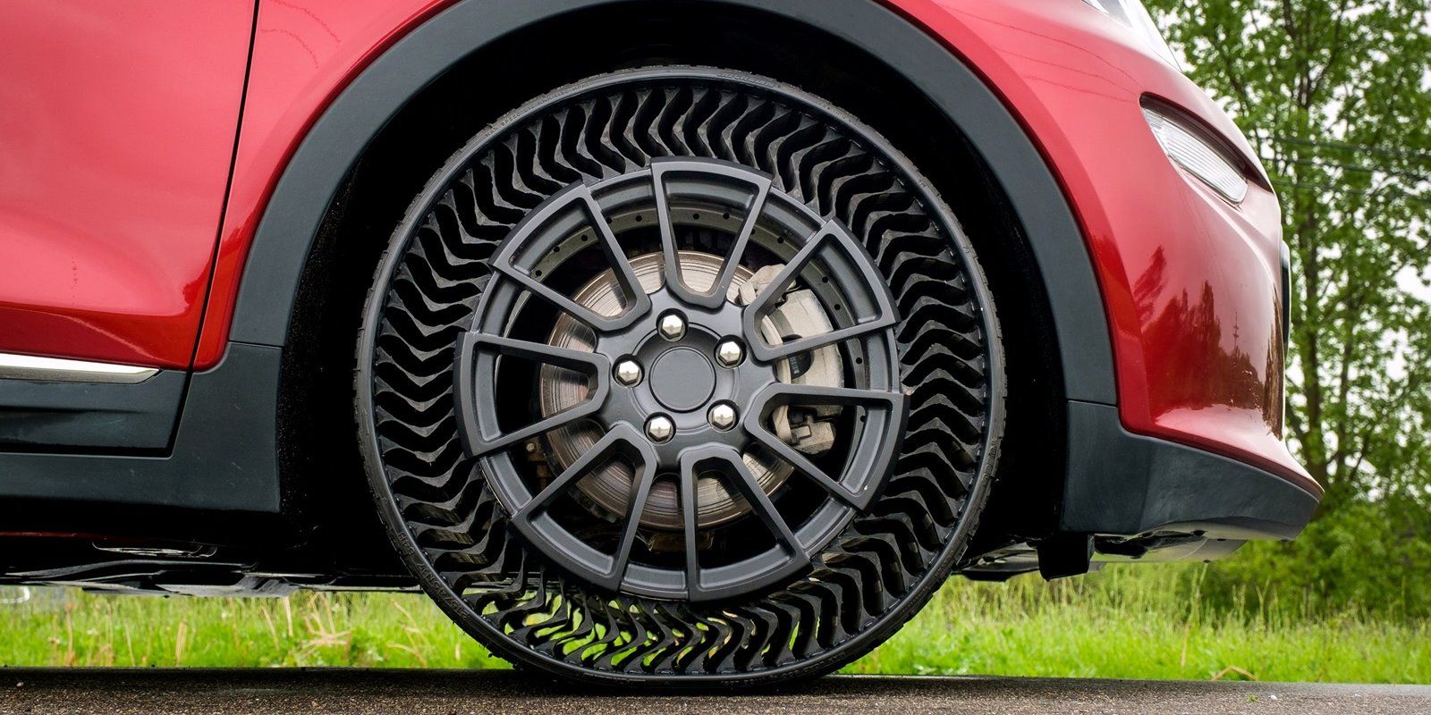 Fácil de suceder empieza la acción El uno al otro Así son los neumáticos sin aire que Michelin planea lanzar en 2024