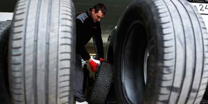 Tire, Automotive tire, Synthetic rubber, Tread, Auto part, Automotive wheel system, Wheel, Formula one tyres, Rim, Tire care, 