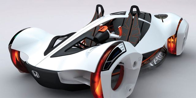 Mode of transport, Automotive design, Concept car, White, Car, Orange, Supercar, Sports car, Rim, Vehicle door, 