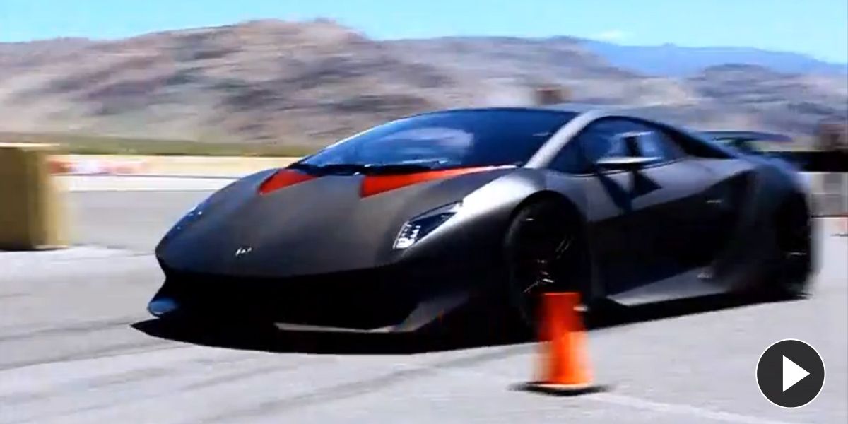 El Lamborghini Sesto Elemento se estrena en circuito