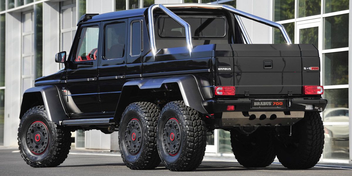 Brabus B63s 700 6x6 El Mas Bestia De Frankfurt