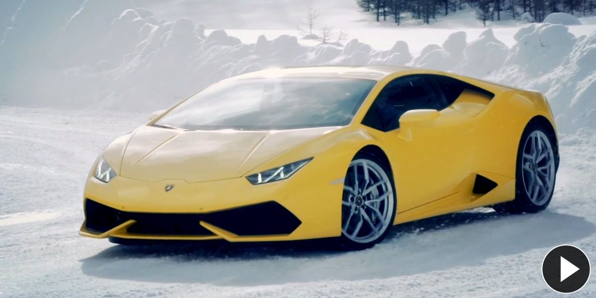 Lamborghini Winter Academy 2015: ¡Bendito invierno!