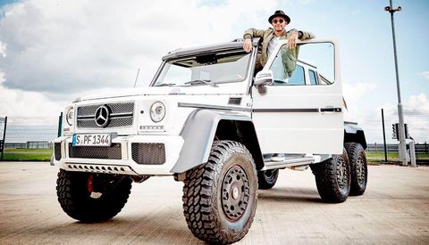 La Ultima Locura De Hamilton Es Este Mercedes G 63 Amg 6x6